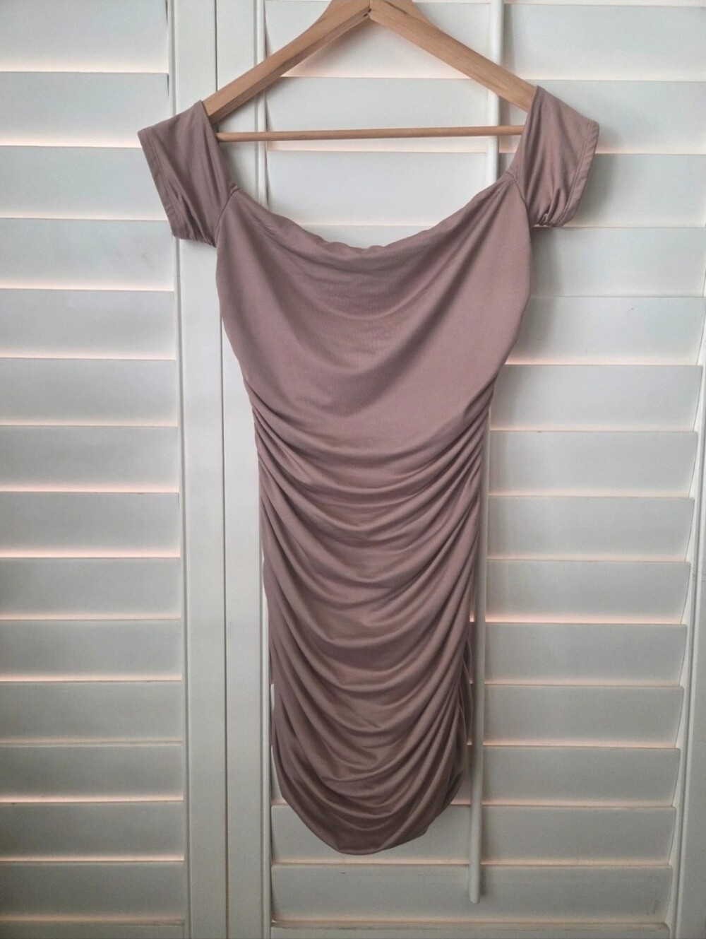 TOBI Ruched Bodycon Mini Dress